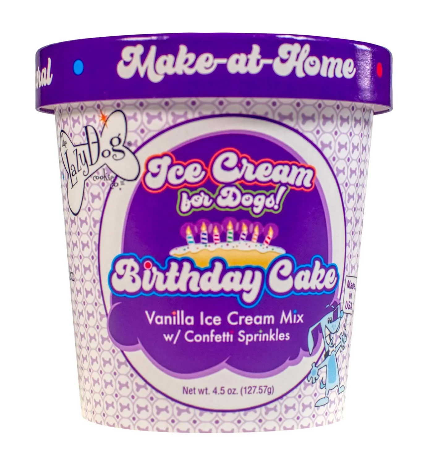 Birthday Cake Ice Cream Mix for Dogs - Image 1