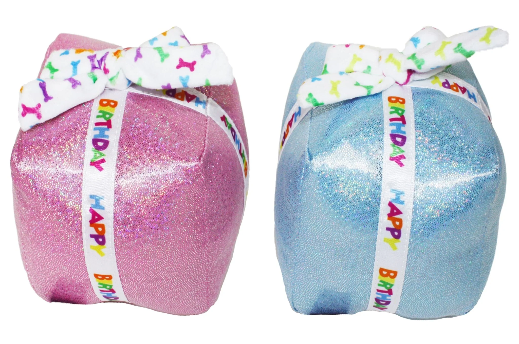 Birthday Present Dog Toy, 5.5″, Assorted