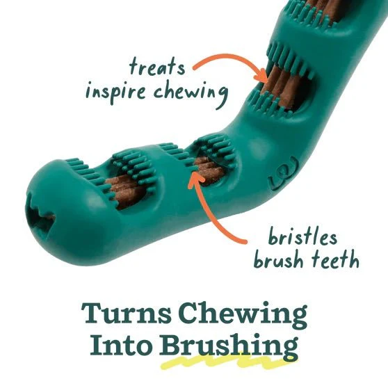Bite n’ Brush Dog Dental Chew Toy & Treat Refills– Self-Cleaning, Teeth & Gum Care, Plaque & Tartar Remover - Image 3