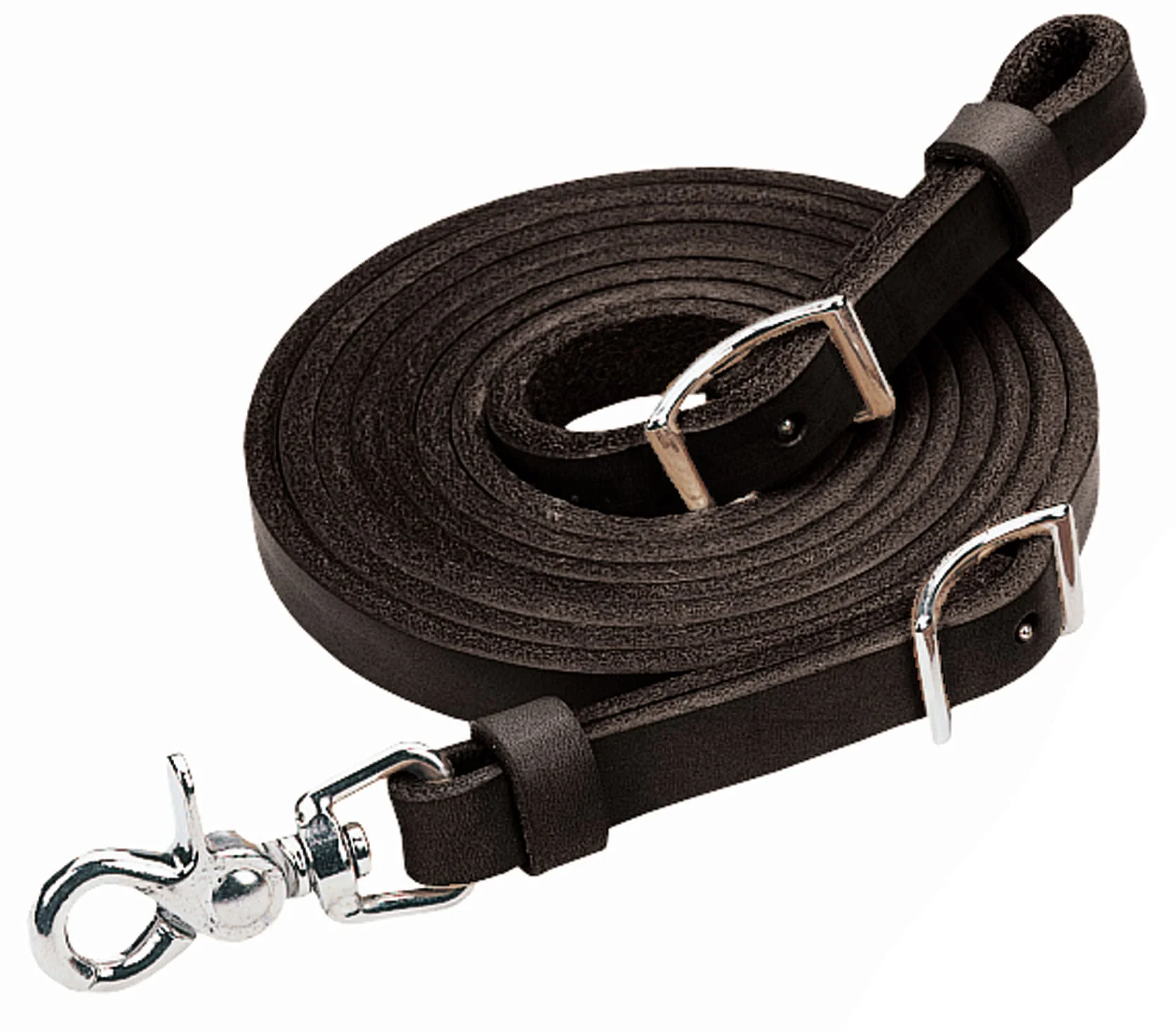 Black Latigo Roper Rein