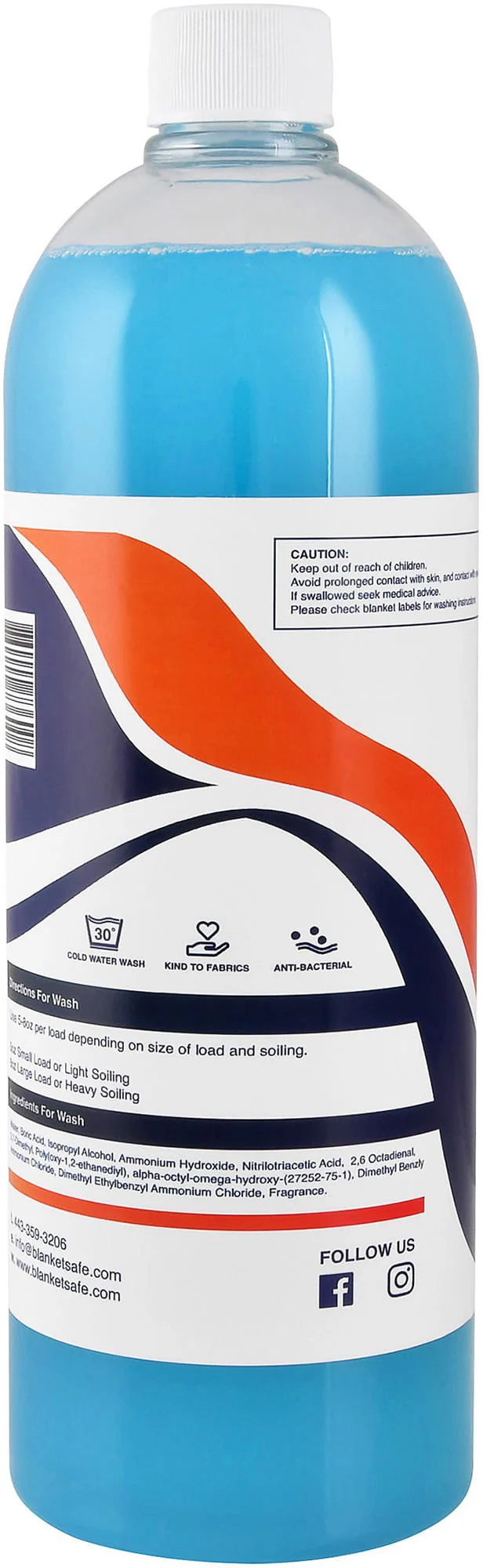 Blanket Safe Horse Blanket Wash & Deodorizer - Detergent-Free, Cold Water Safe, Protects Waterproofing - Image 2