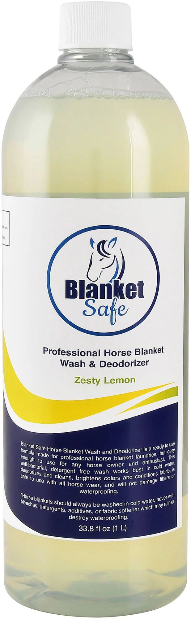 Blanket Safe Horse Blanket Wash & Deodorizer - Detergent-Free, Cold Water Safe, Protects Waterproofing - Image 3