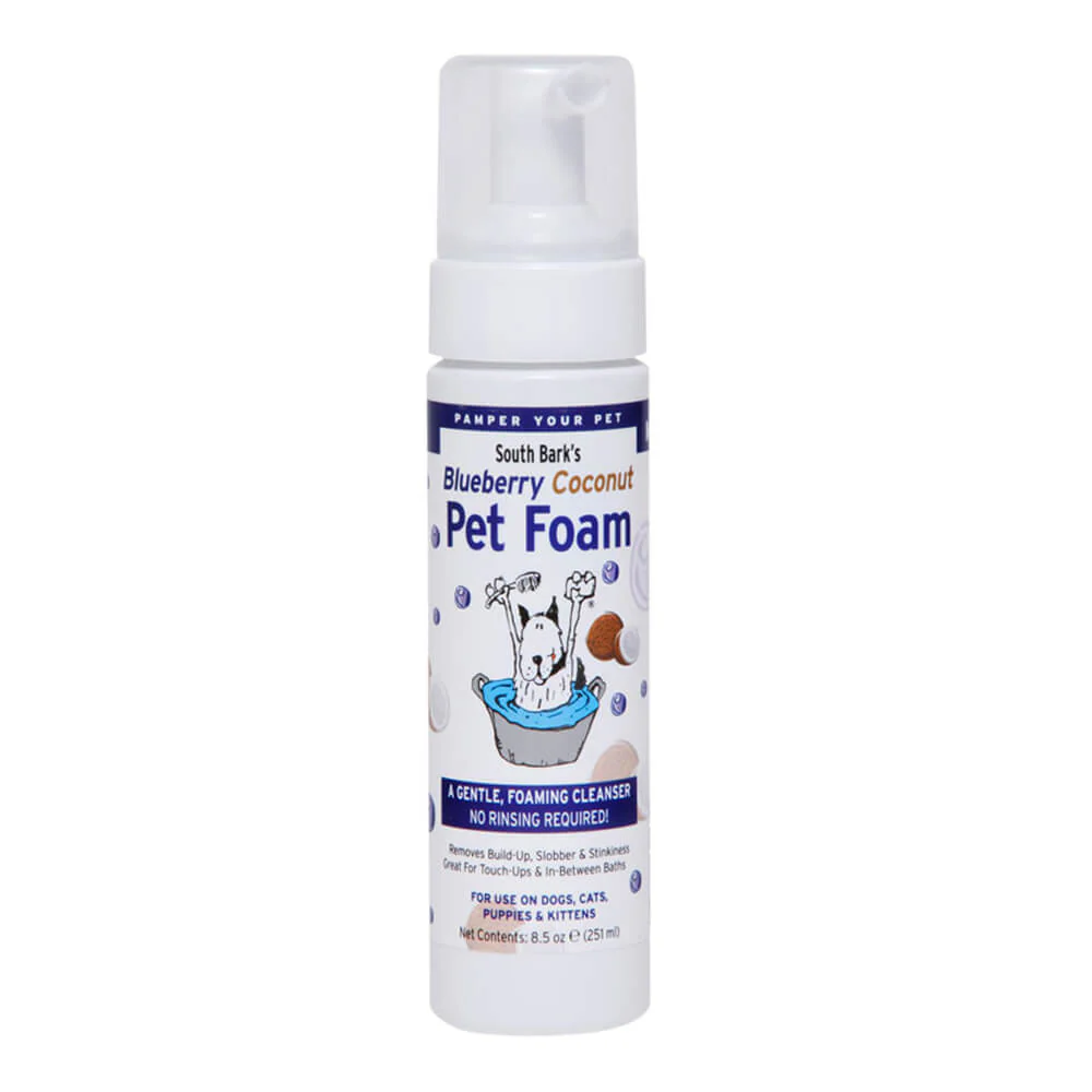 Blueberry Coconut Pet Foam Cleanser, 8.5 oz - Image 1