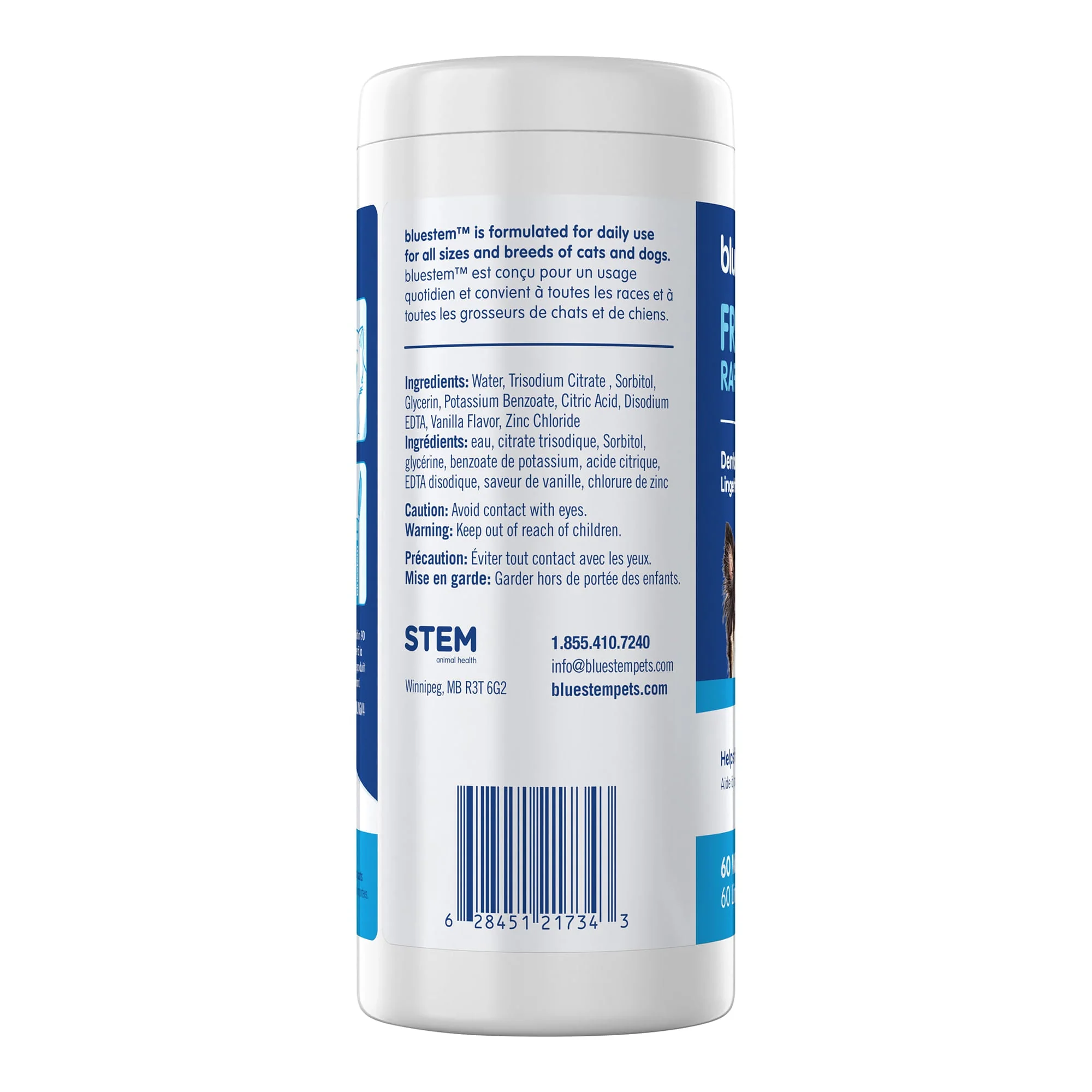 bluestem Dental Wipes, 60 ct - Image 3