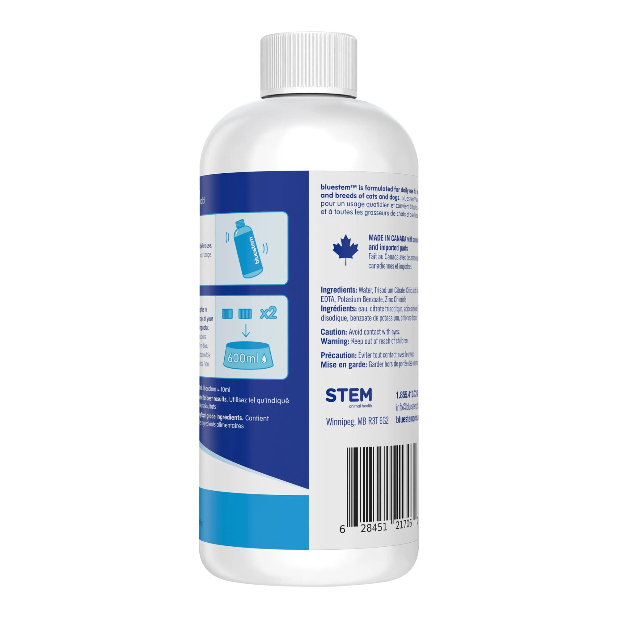 bluestem Fresh Breath Plaque & Tartar Control Water Additive for Dogs & Cats - Image 2