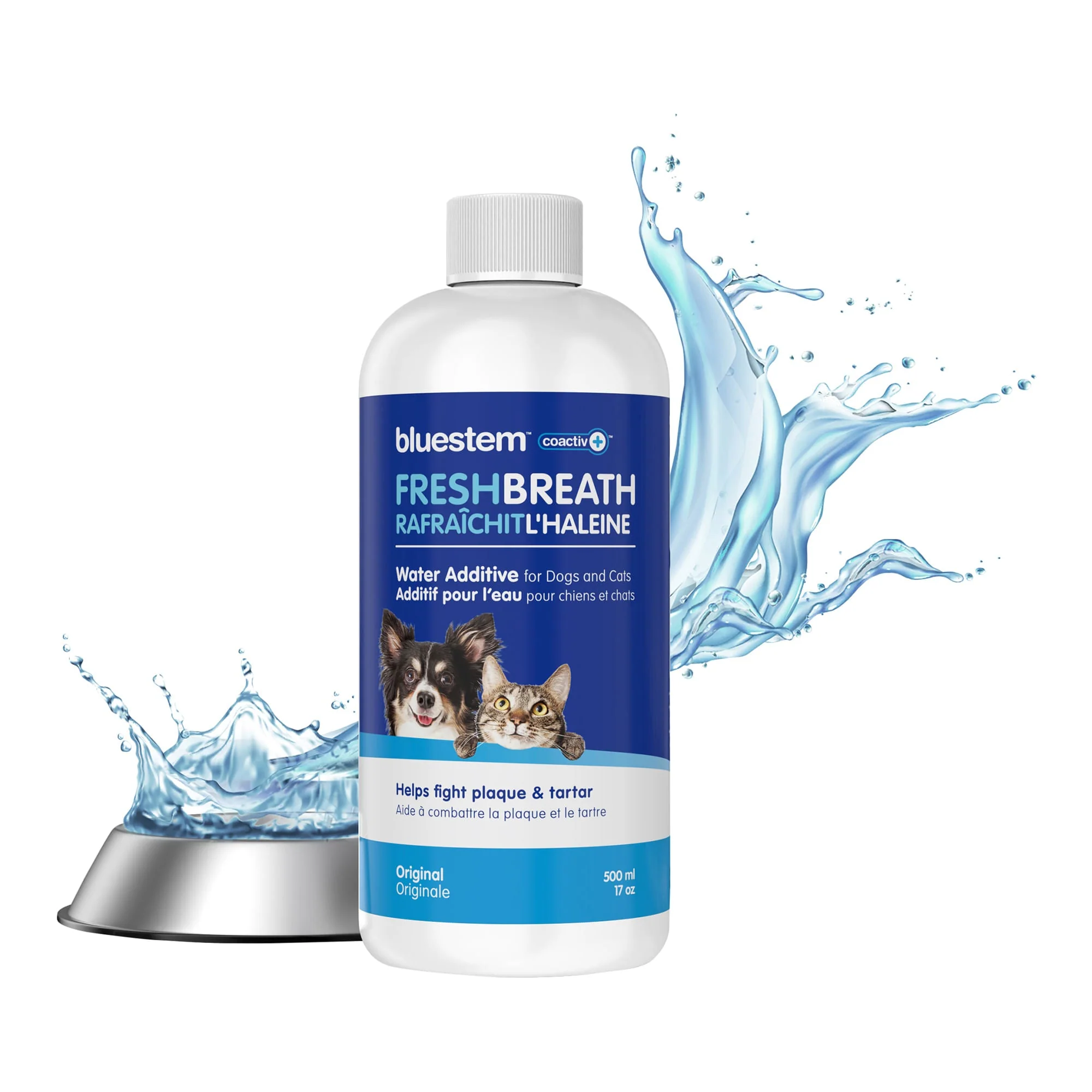 bluestem Fresh Breath Plaque & Tartar Control Water Additive for Dogs & Cats - Image 3