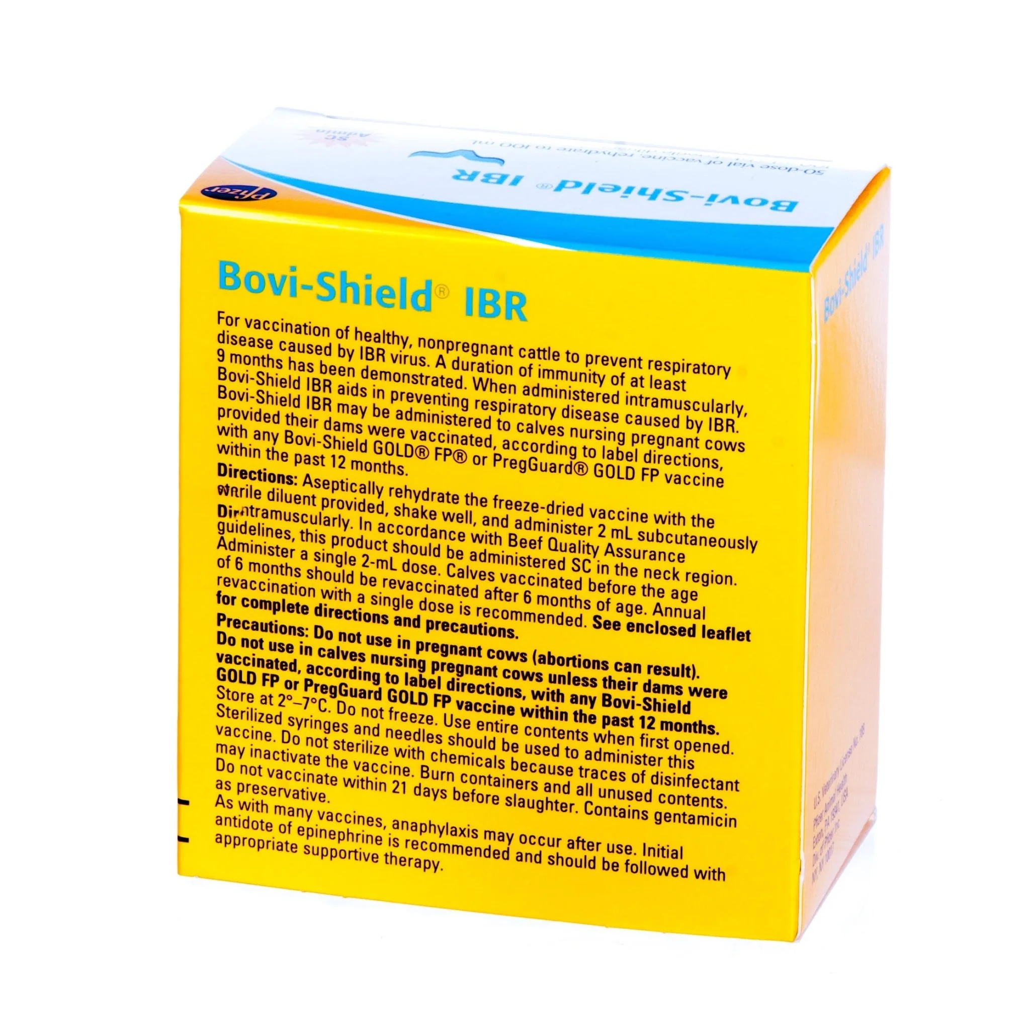 Bovi-Shield IBR Rhinotracheitis Cattle Vaccine, 50 Dose - Image 2