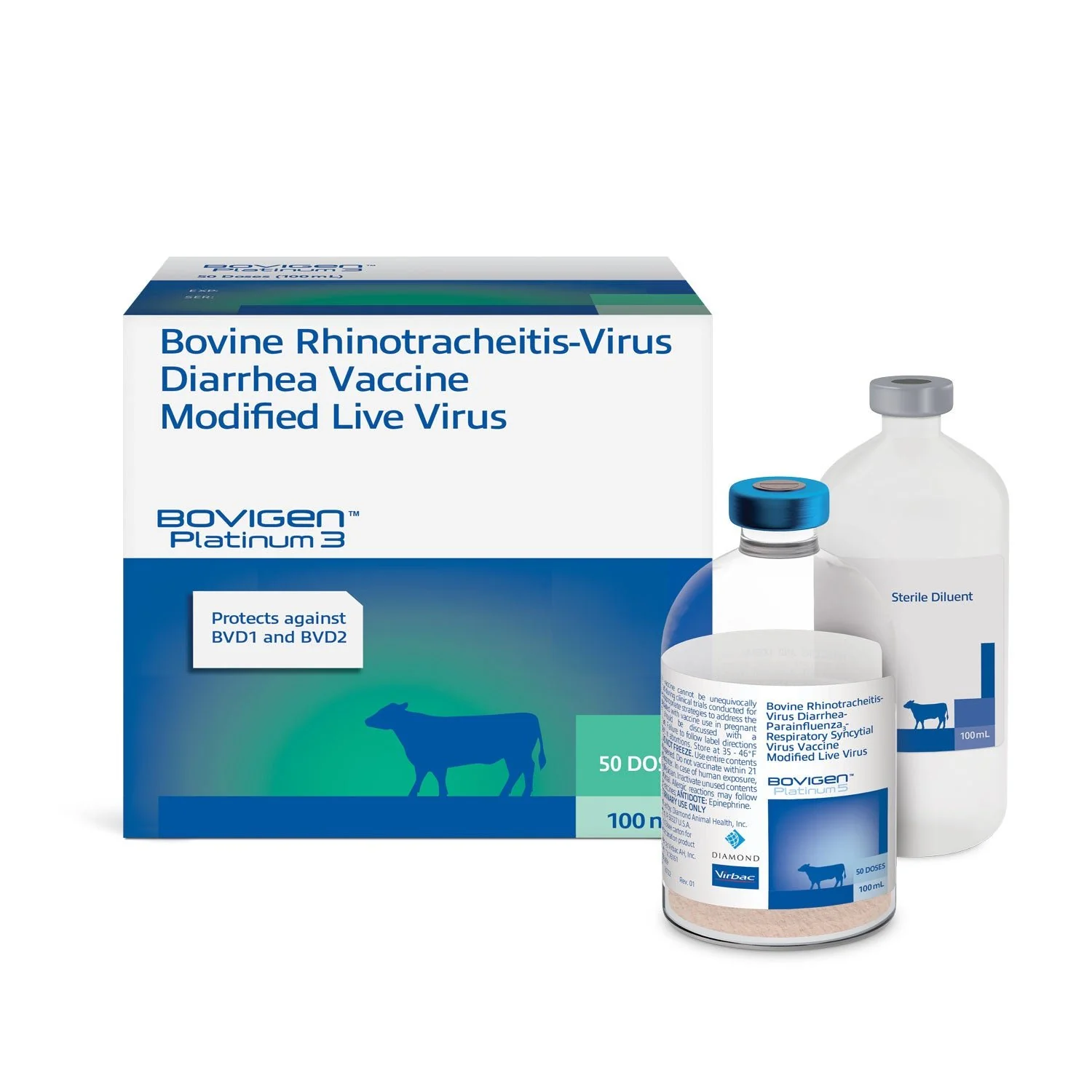 BOVIGEN Platinum 3 Cattle Vaccine for Respiratory Protection - Image 1