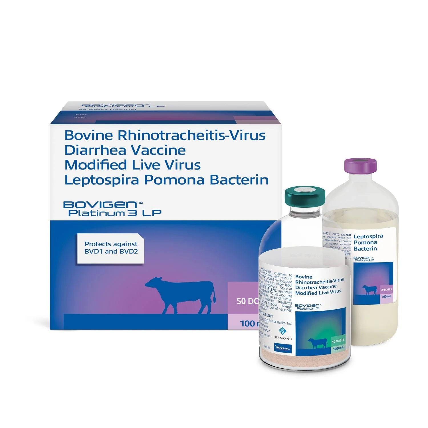 BOVIGEN Platinum 3 LP Cattle Vaccine for Respiratory & Leptospira Defense - Image 1
