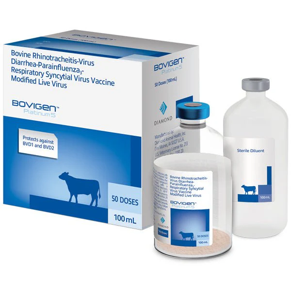 BOVIGEN Platinum 5-Way Cattle Vaccine with Respiratory + Lepto Coverage - Image 1
