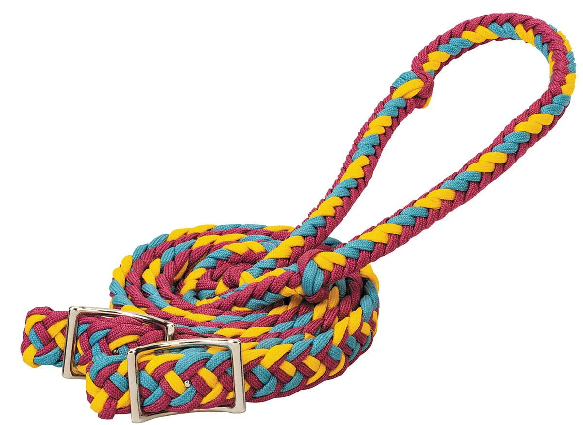 Weaver Braided Nylon Barrel Reins - Image 3