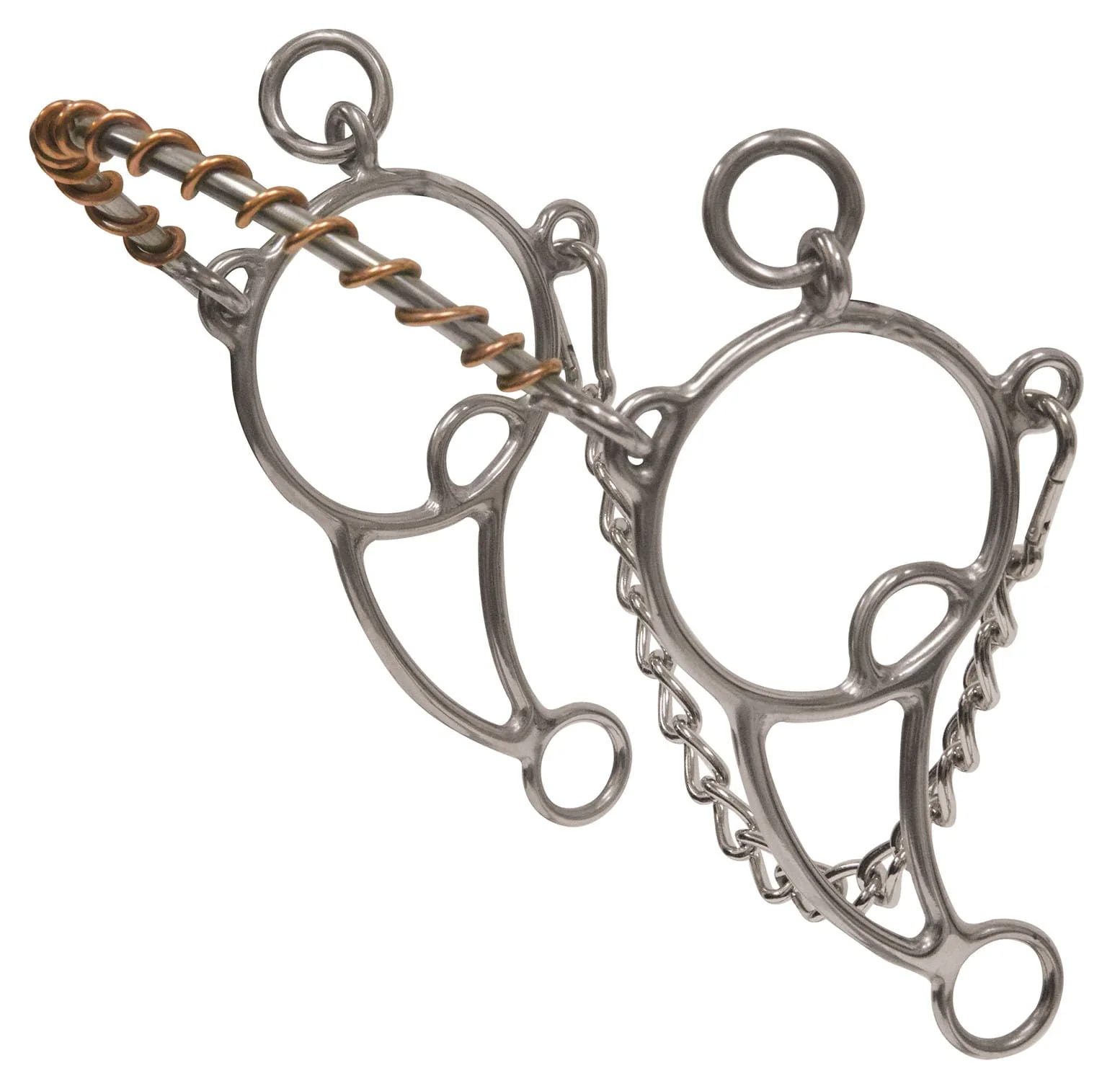 Brittany Pozzi Twisted Wire Hackamore - Image 1