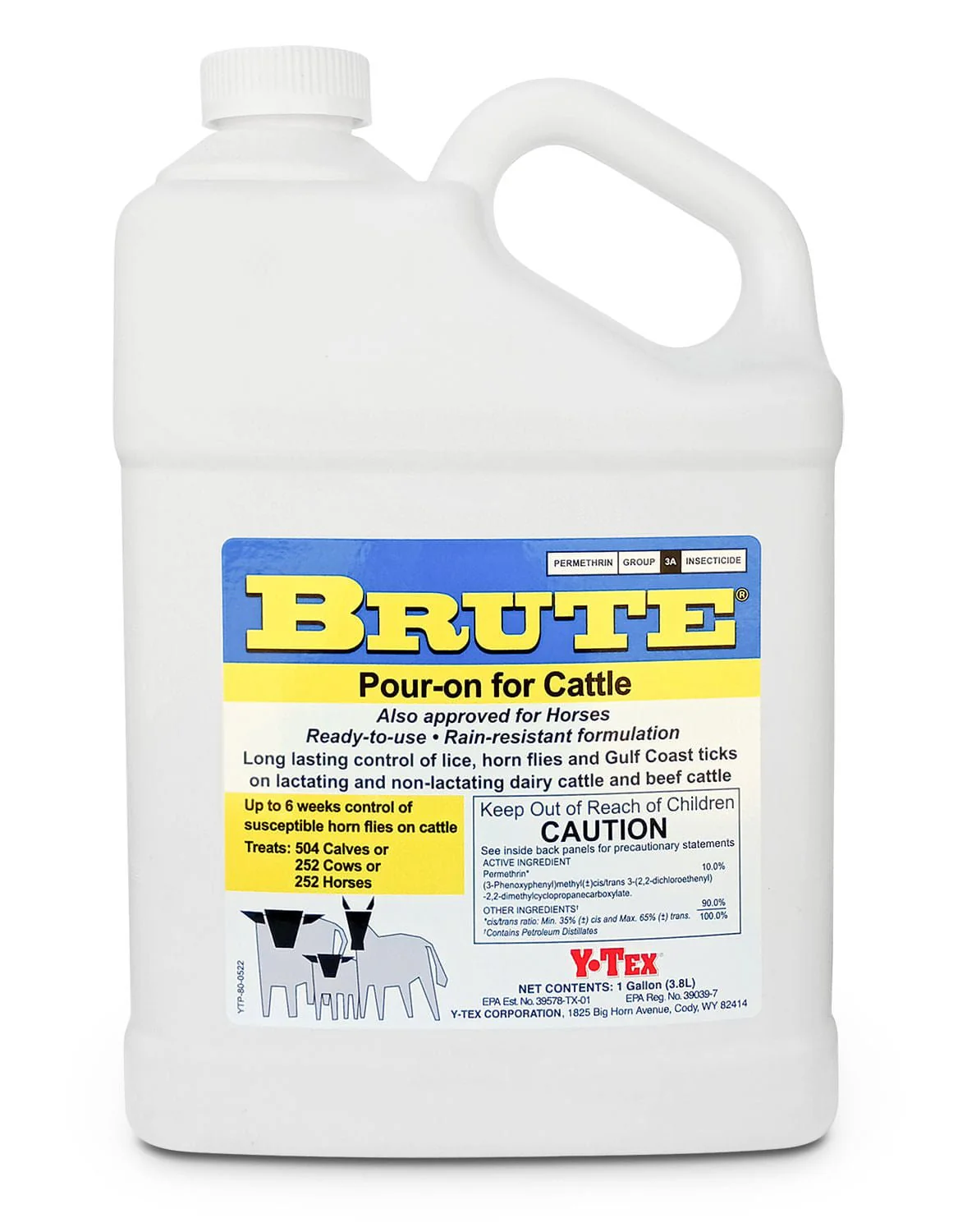 Brute Pour-On Insecticide for Fly & Pest Control - Image 3