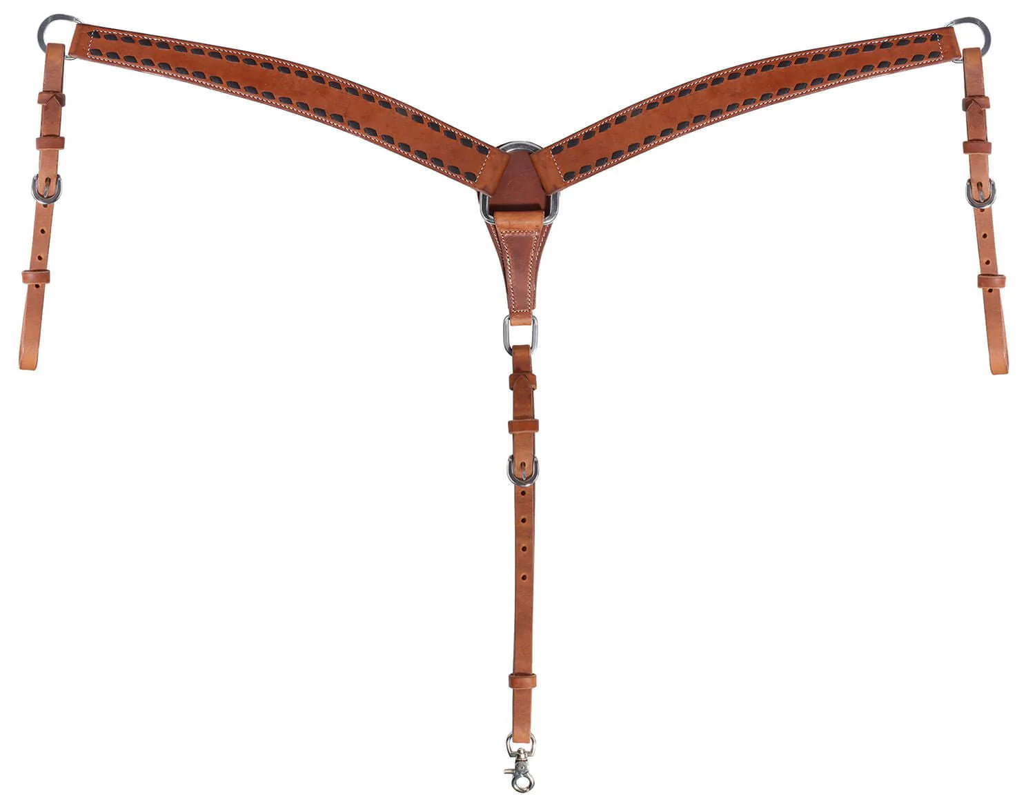 Professional's Choice Buckstitch Harness Leather Breast Collar - Image 1
