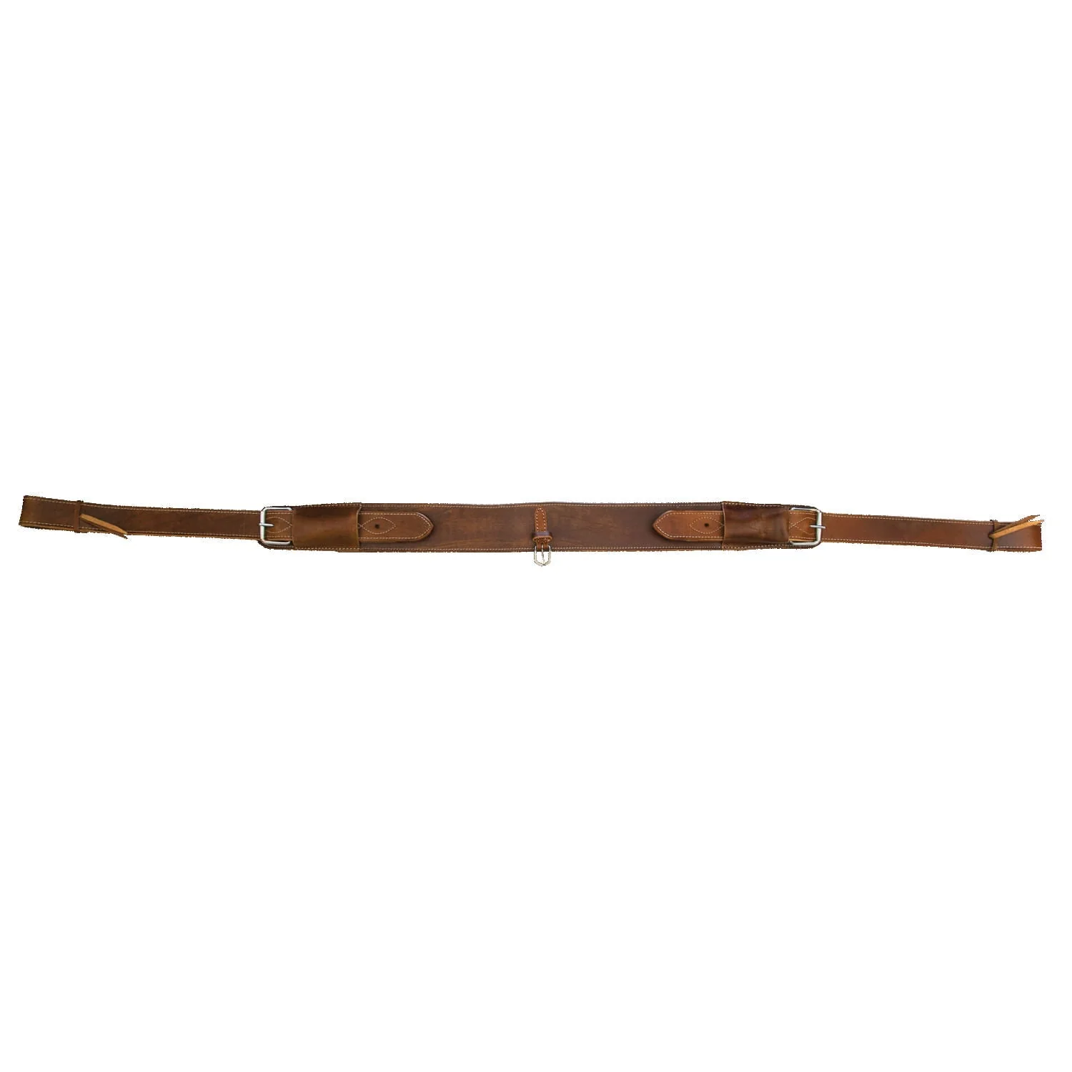 Buffalo Leather 3" Back Cinch Set - Image 1