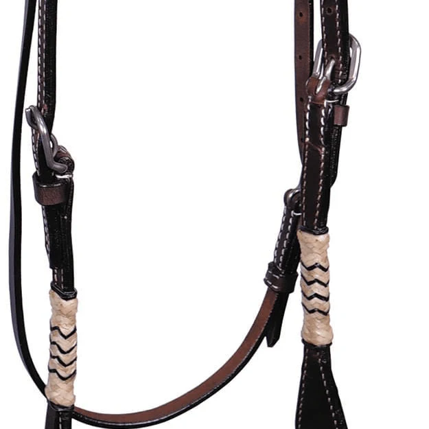 Buffalo Leather Chaparral Browband Headstall - Image 3
