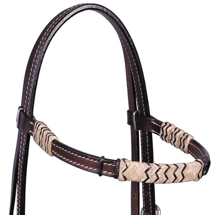 Buffalo Leather Chaparral Browband Headstall - Image 2