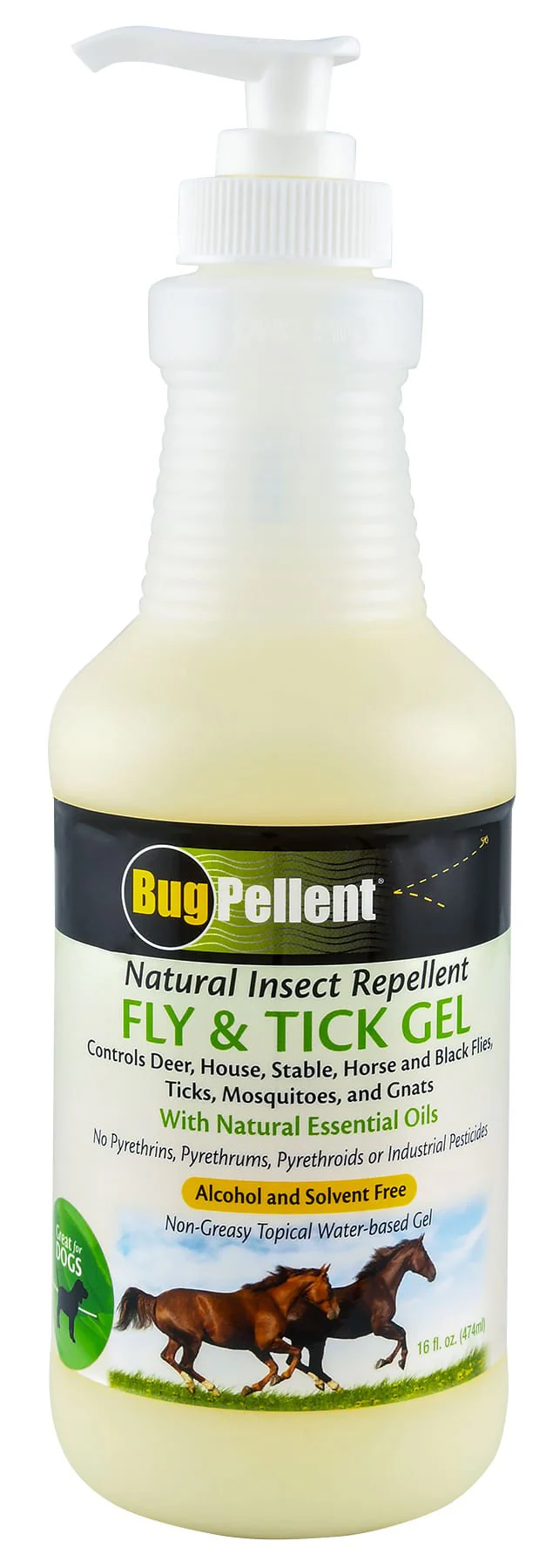 BugPellent Natural Fly & Tick Gel - Image 1