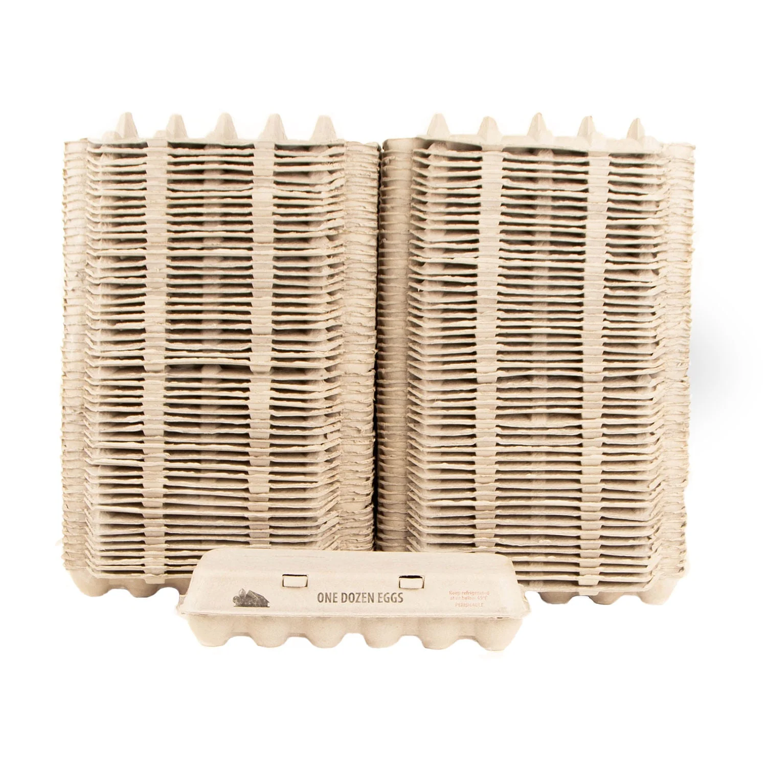 Recyclable Egg Cartons, Bulk Packaging for Farms & Markets, 12 Count Pulp Paper Carton - Image 3