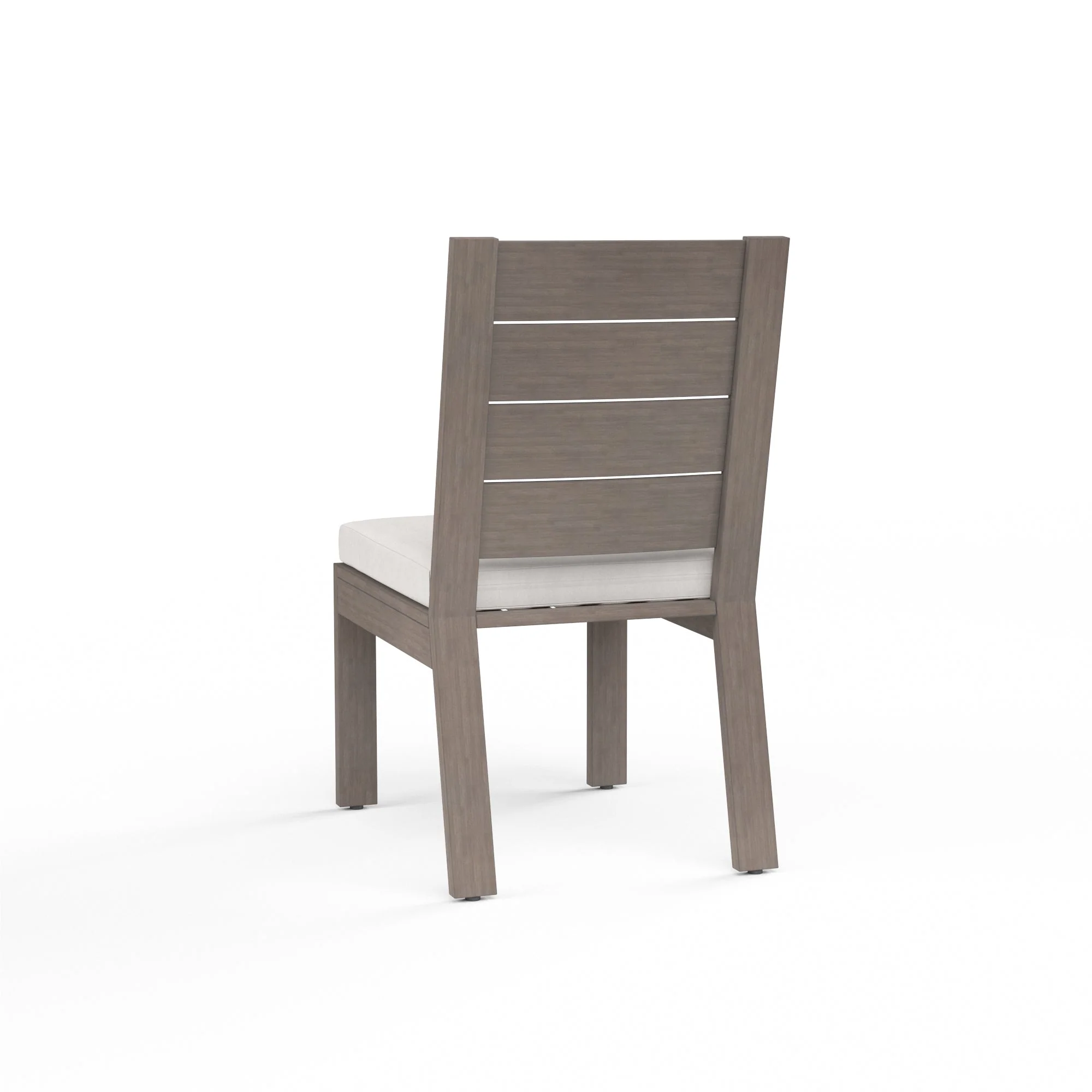 Laguna Armless Dining Chair in Canvas Flax, No Welt - Image 2