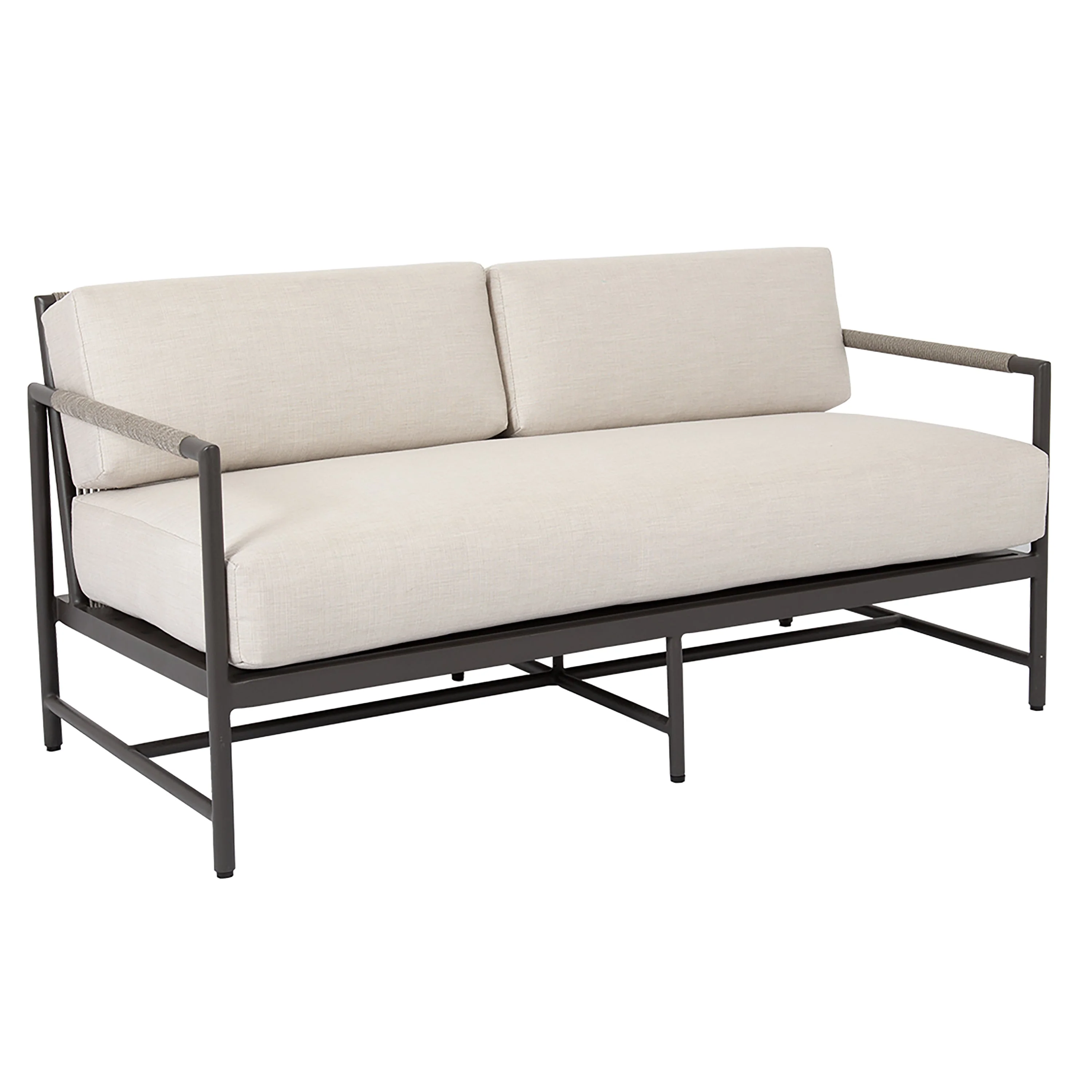 Pietra Loveseat in Echo Ash, No Welt