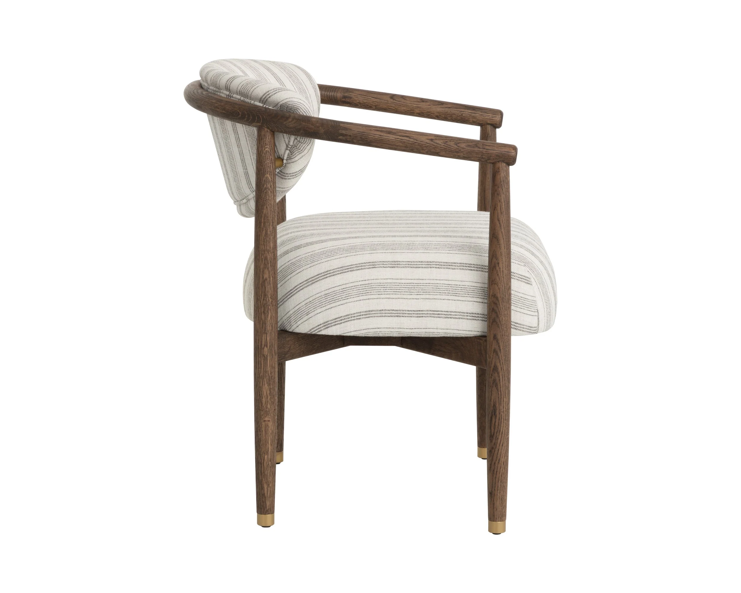 Sigrid Dining Armchair - Antique Brown - Gifford Script - Image 3