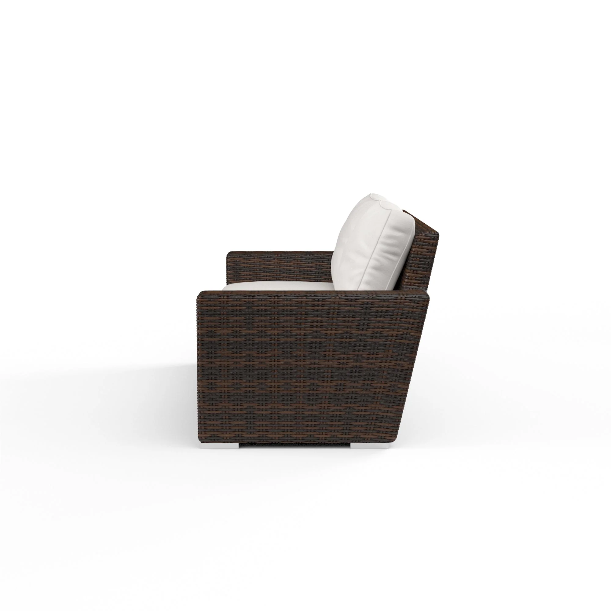 Montecito Loveseat in Canvas Flax w/ Self Welt - Image 3