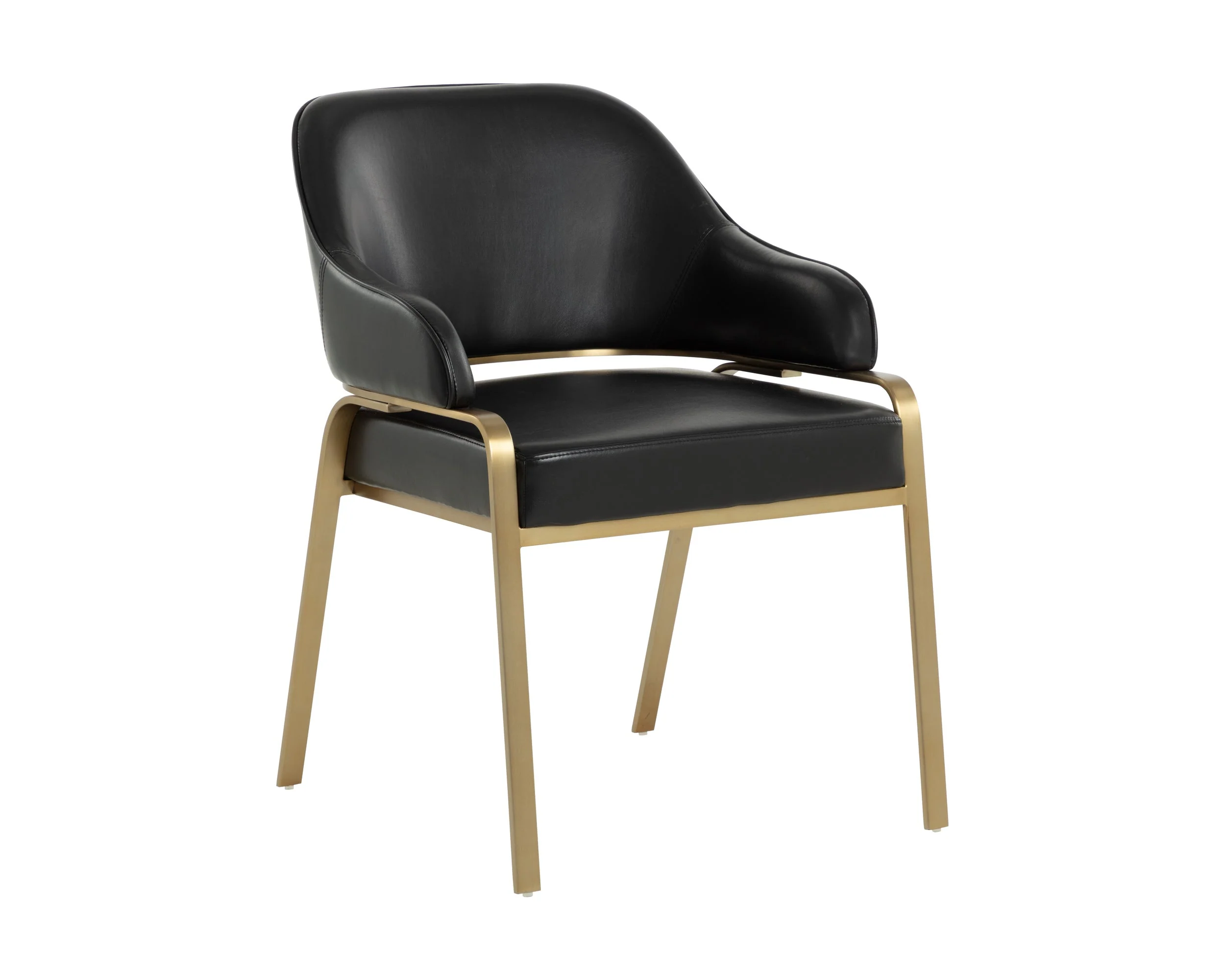 Malachi Dining Armchair – Cantina Black