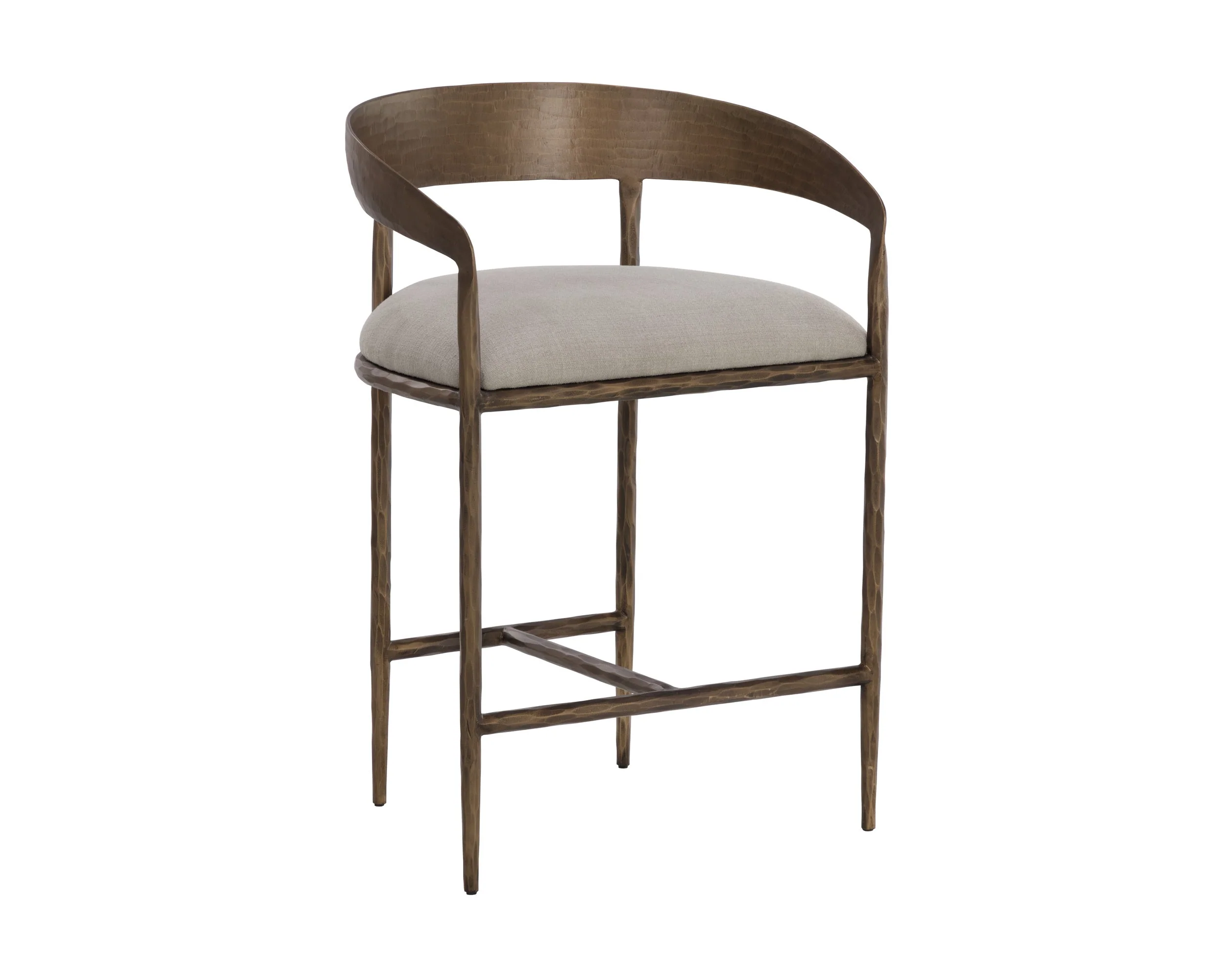 Zanatta Counter Stool – Zenith Taupe Grey