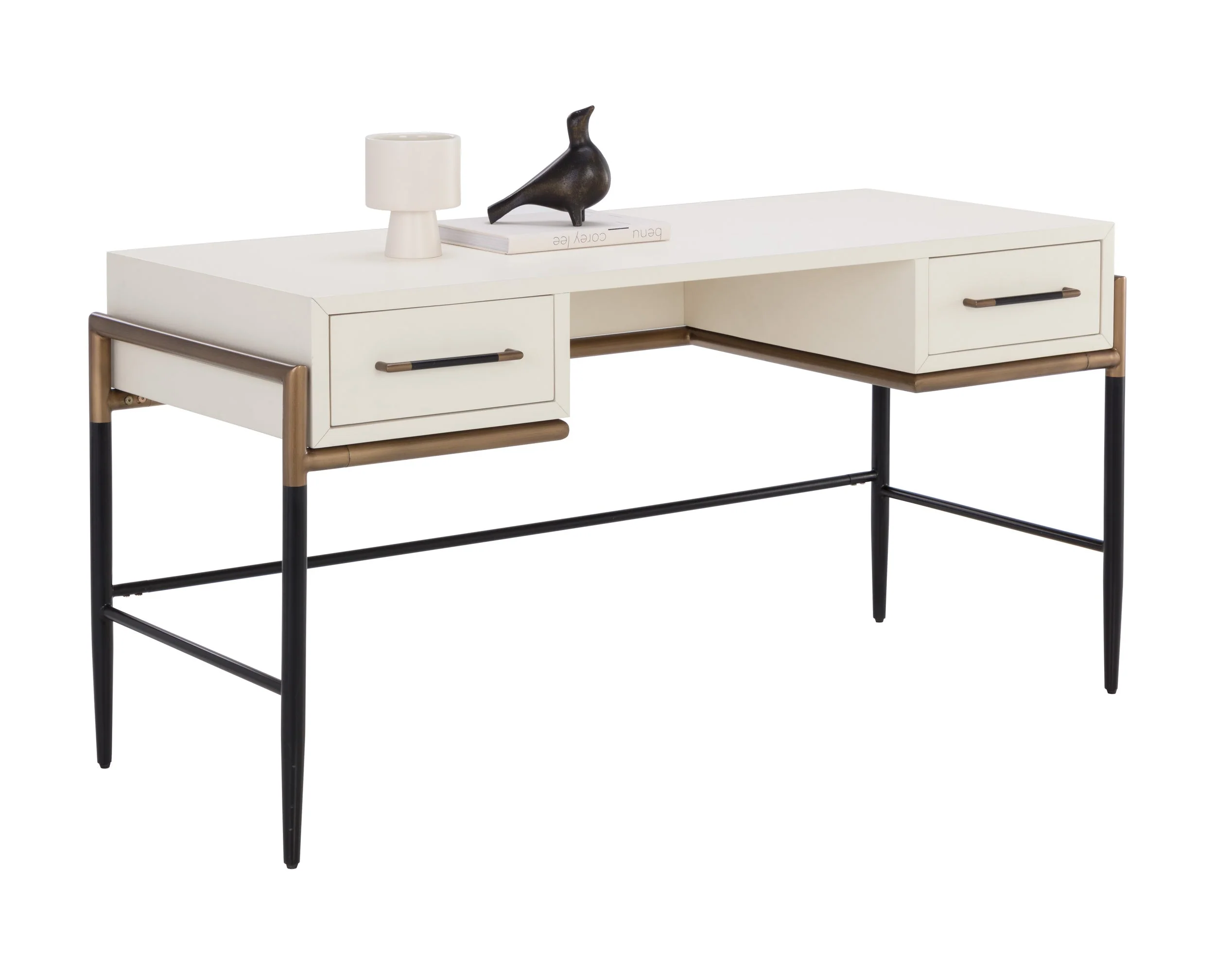Weldrick Desk – Oyster
