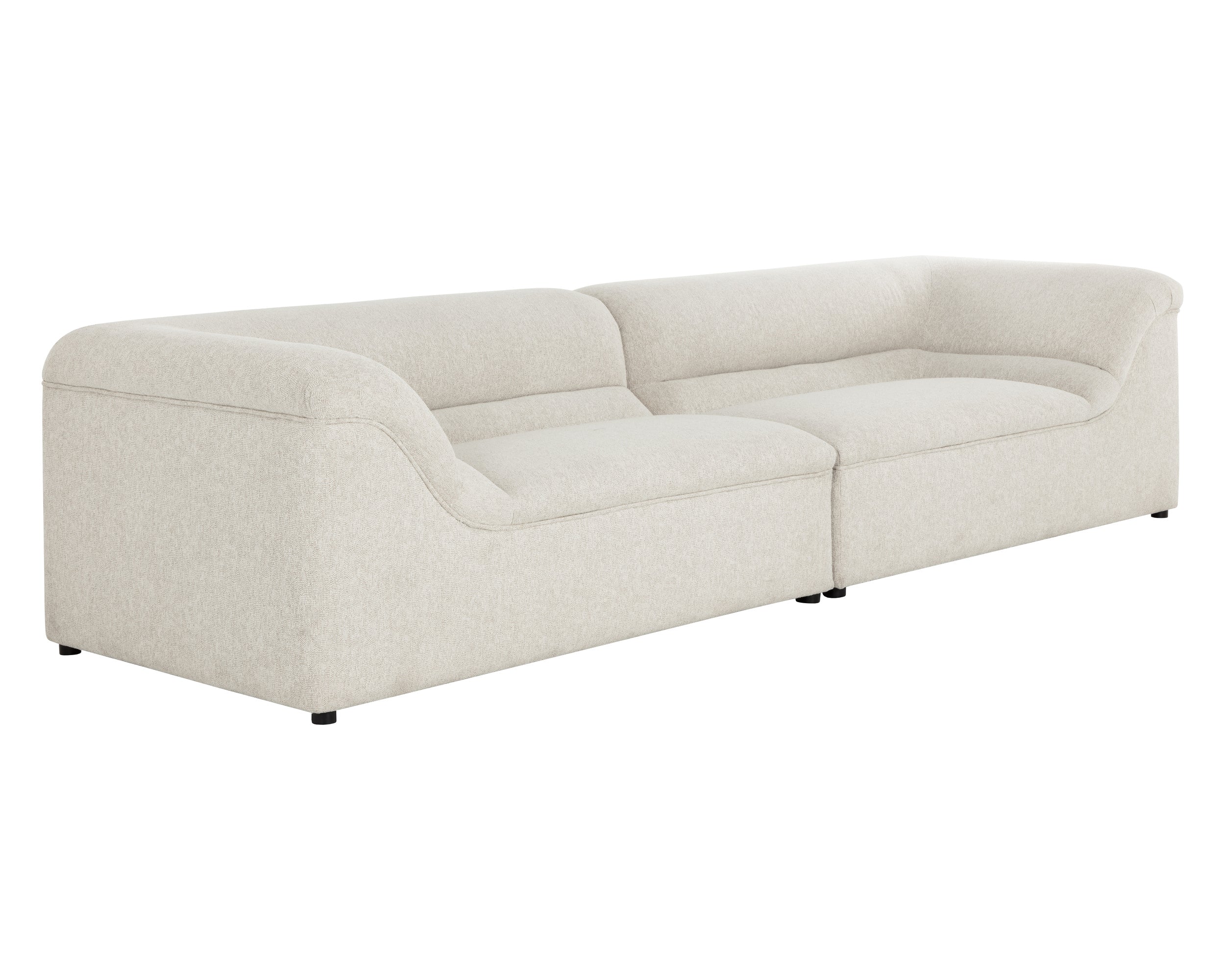 Gladys Sofa – Dove Cream