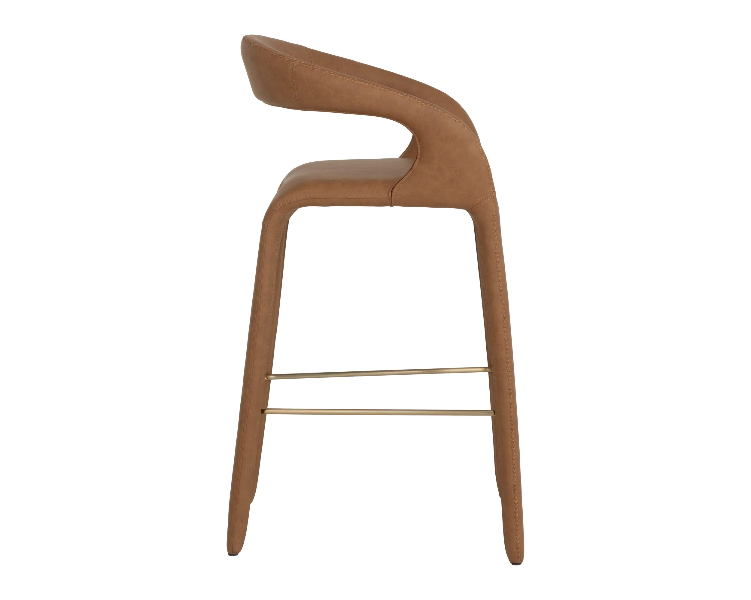 Atika Barstool - Milliken Cognac - Image 3