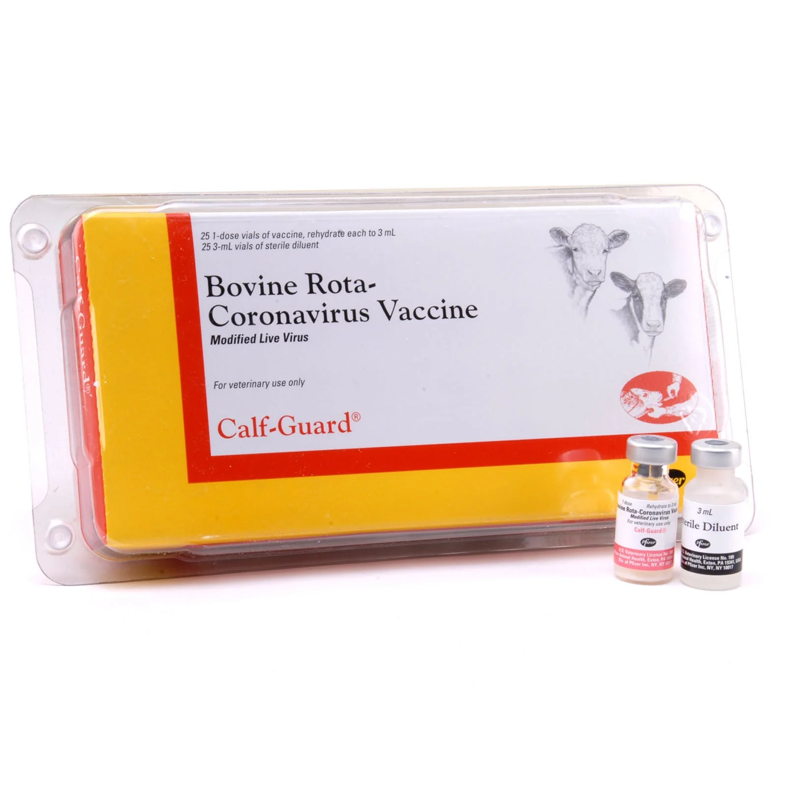 Calf-Guard Cattle Vaccine, Box of 25 Single Dose Vials - Image 2