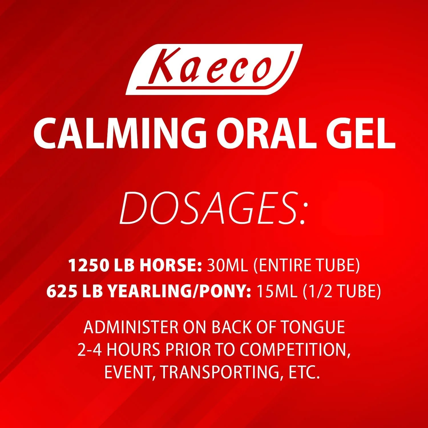 Calming Oral Gel for Horses - Image 3
