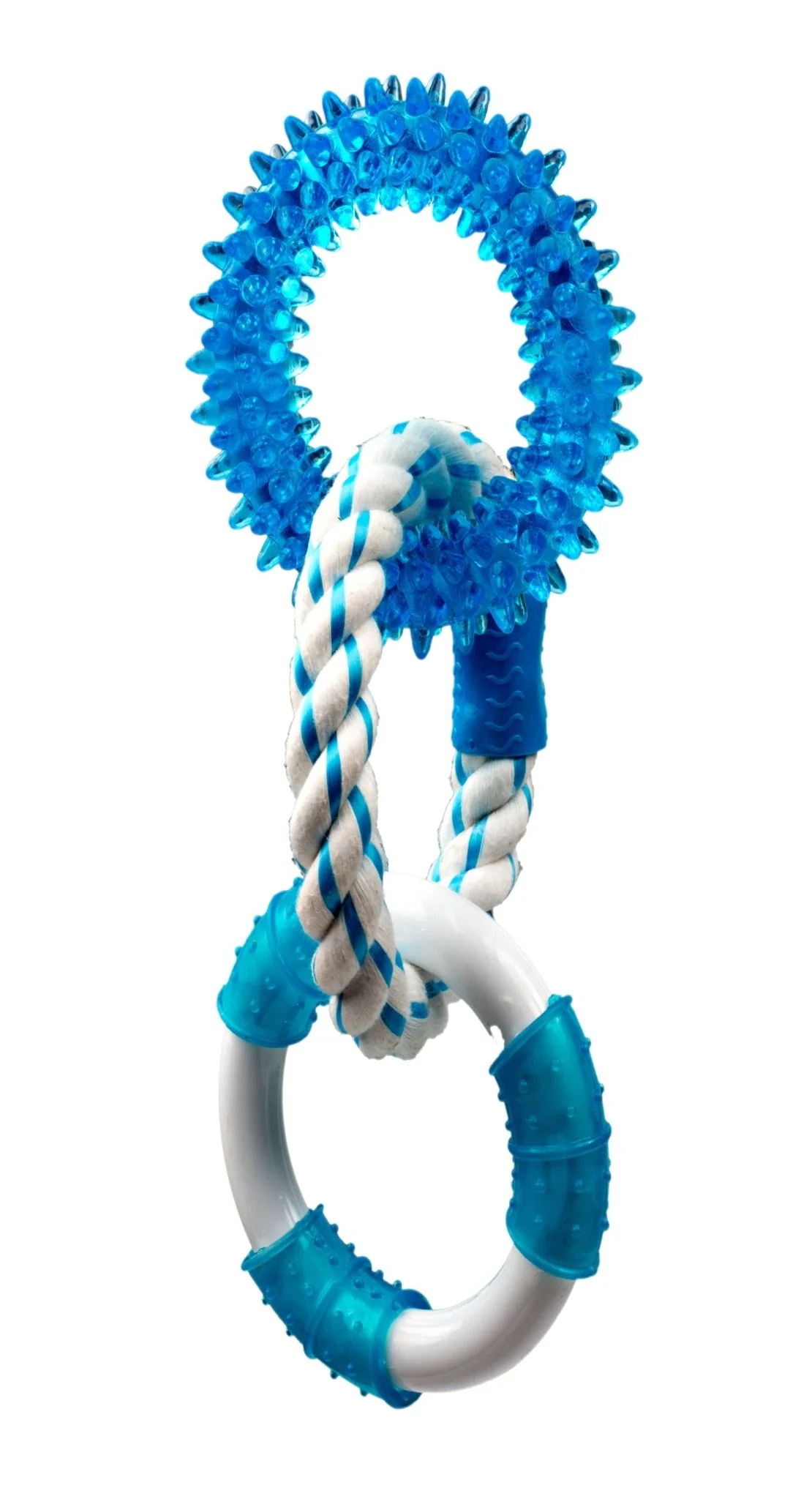 Canine Clean 3 Ring Peppermint Dental Chew Toy for Medium & Large Dogs