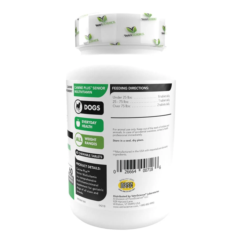 Canine Plus Senior Multivitamin Formula for Older Dogs - Image 3