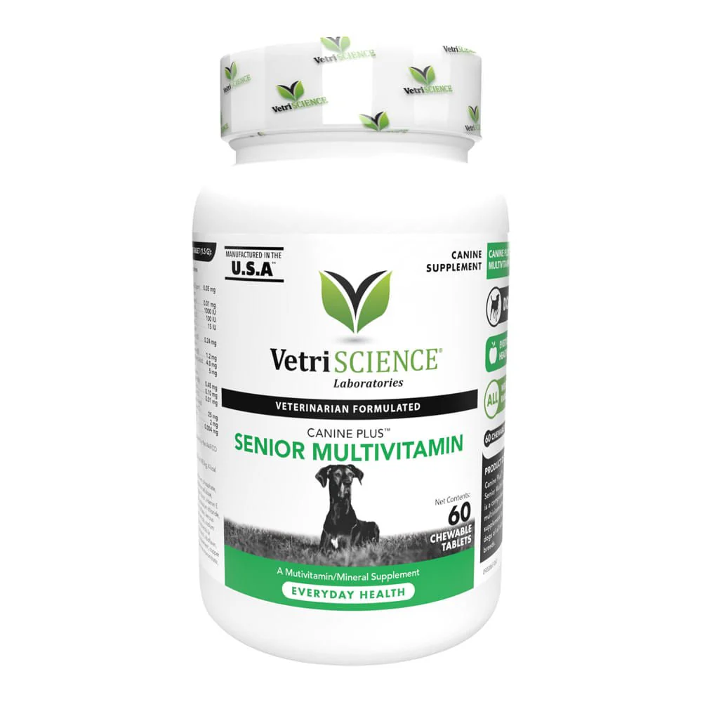 Canine Plus Senior Multivitamin Formula for Older Dogs
