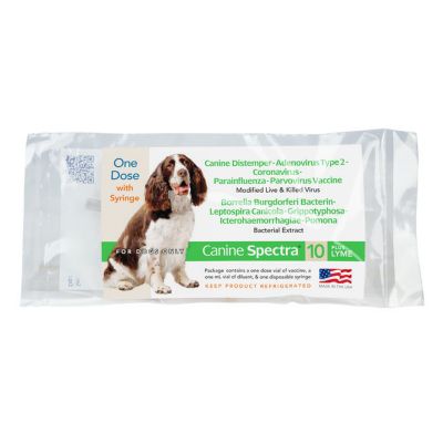 Canine Spectra 10 Plus Lyme Dog Vaccine, Single Dose - Image 1