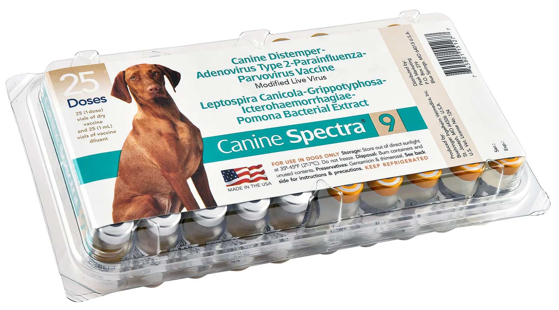 Canine Spectra 9 Dog Vaccine (9-way Puppy Shot) - Image 2