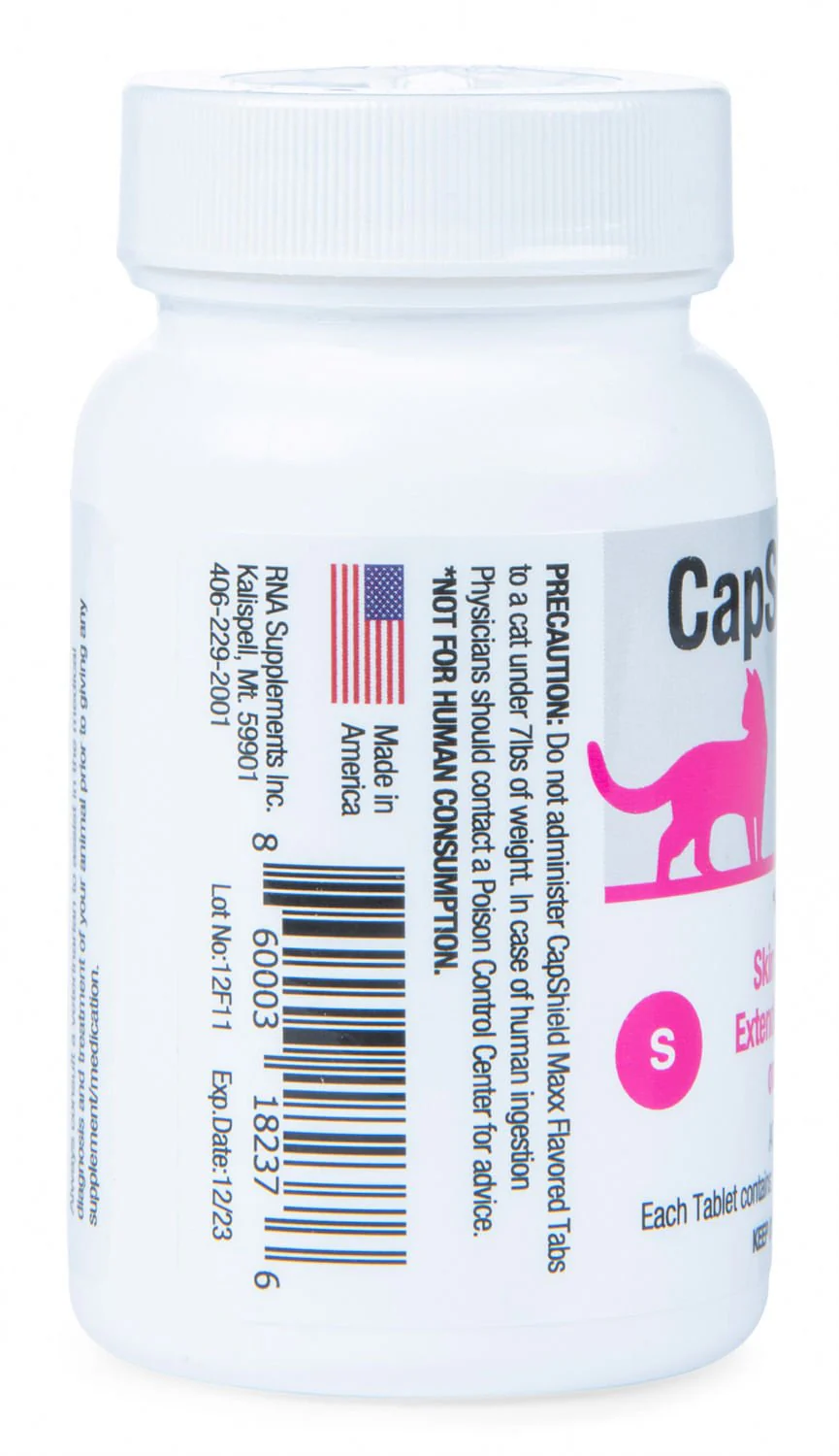 CapShield Maxx Flavored Tabs for Cats, 7-15 lbs - Image 3