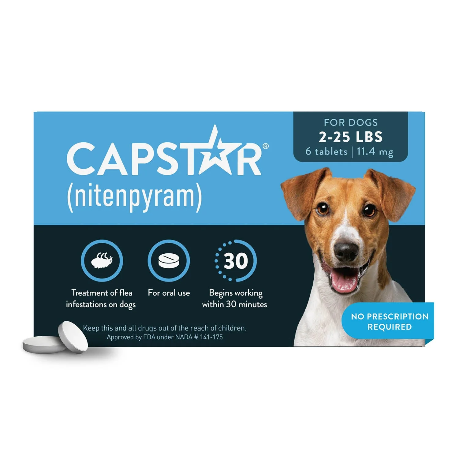 Capstar Oral Flea Treatment for Dogs - Image 1