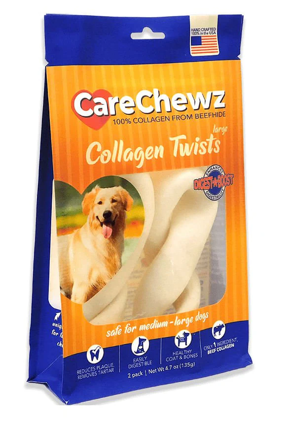 CareChewz Collagen Twists, 2 pack - Image 1