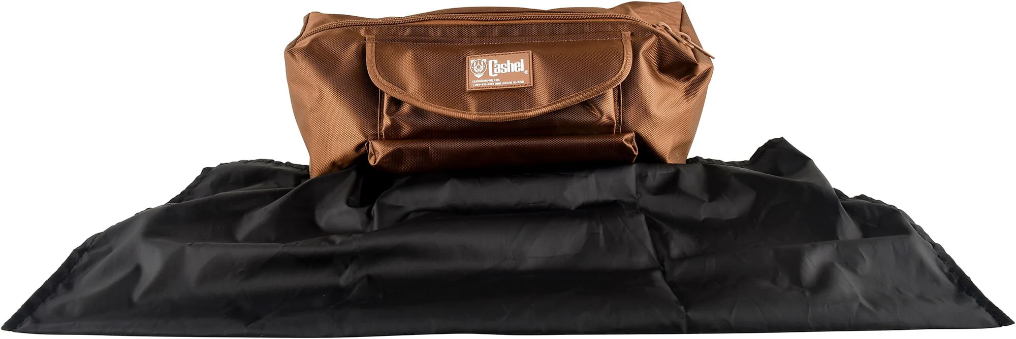 Cashel Cantle Saddle Bag, Brown - Image 3