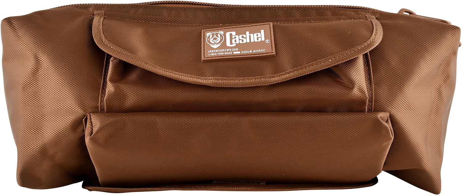 Cashel Cantle Saddle Bag, Brown - Image 1