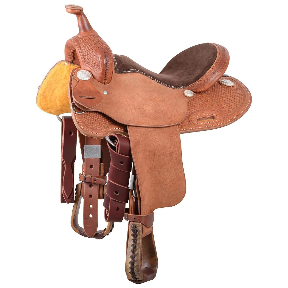 Cashel Cowboy Kid's Barrel Saddle - Image 1