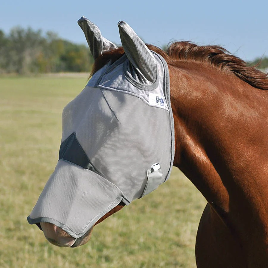 Cashel Crusader Long Horse Fly Mask with Ears - Image 1