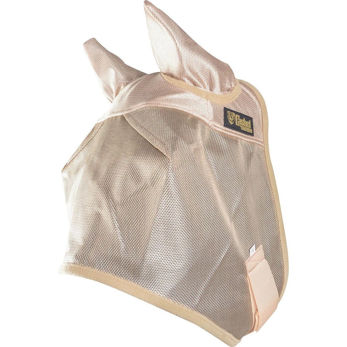 Cashel Economy Fly Mask with Ears, Gold - Image 2