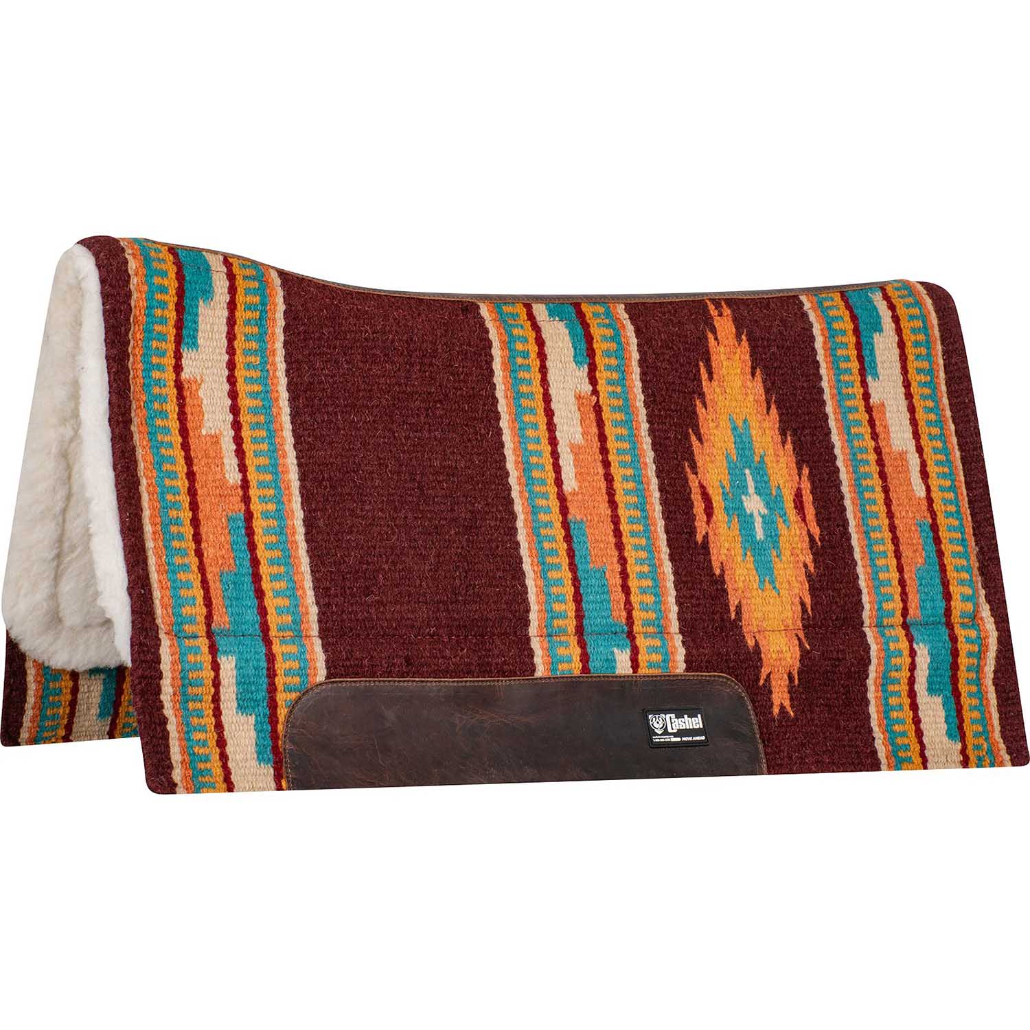 Cashel Performance Southwest Blanket Top Felt Saddle Pad - Image 3