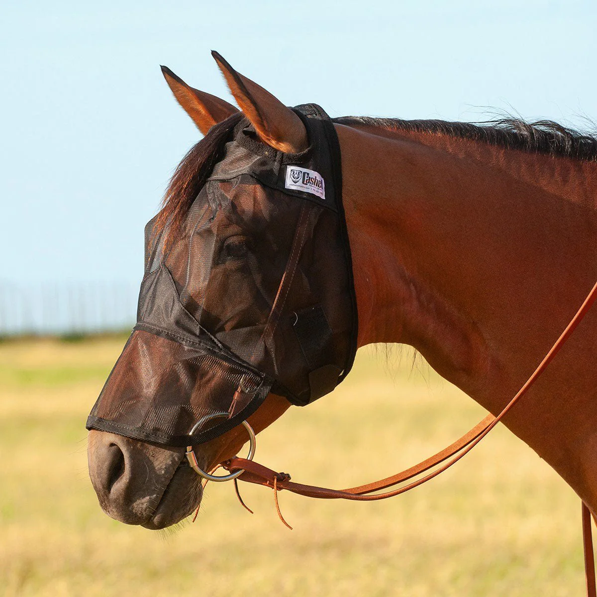 Cashel Quiet Ride Fly Mask with Long Nose - Image 1