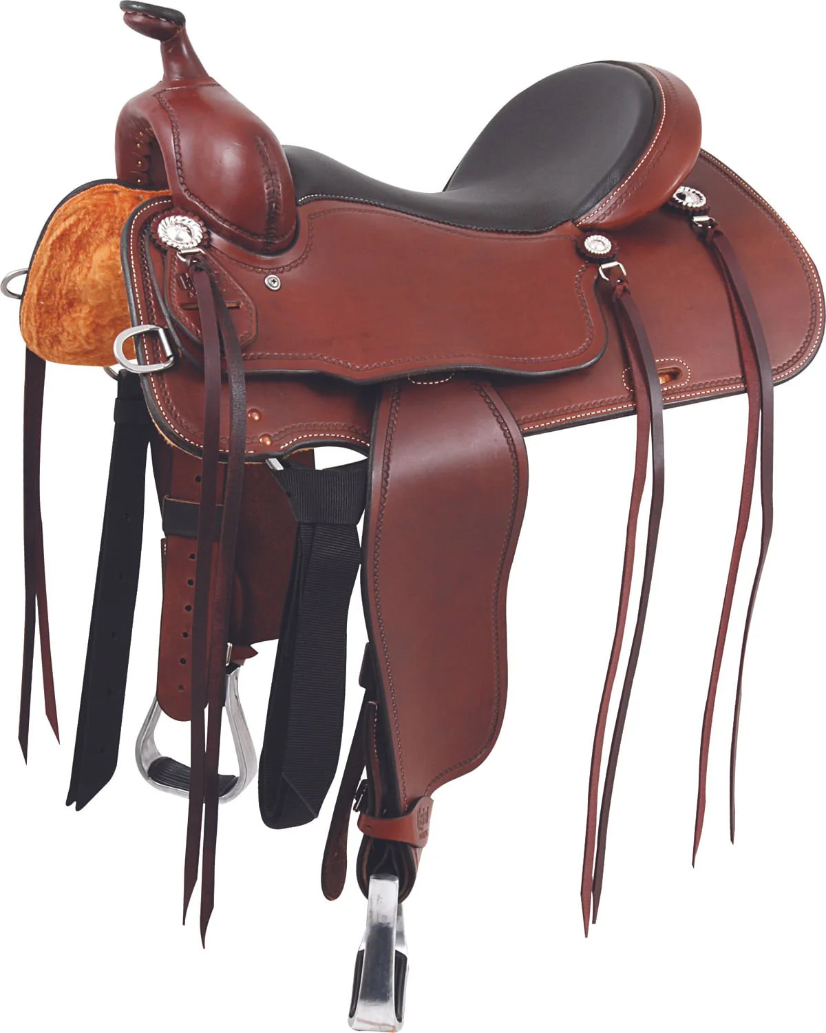 Cashel Trail Blazer Saddle, Chocolate - Image 1